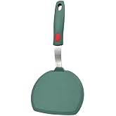 Tenta Kitchen Non-stick Silicone Spatula for Cooking and Baking -600&deg;F Heat Resistant Rubber Spatula for Eggs Green