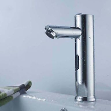 HZZymj-Centerset Hands free One Hole in Chrome Bathroom Sink Faucet