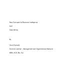 Image de New Concepts for Business Intelligence and Data Ming (English Edition)