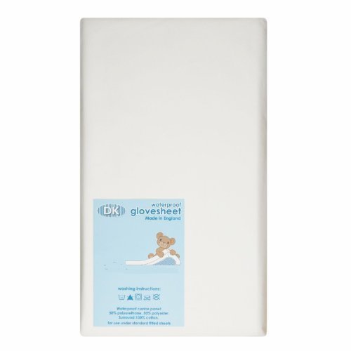 Waterproof Soft Boori Size Cot 132x77cm - 131x68cm - 131x75cm Fitted Sheet - 100% Cotton Surround With Waterproof Polyurethane Centre Panel - HIGH QUALITY