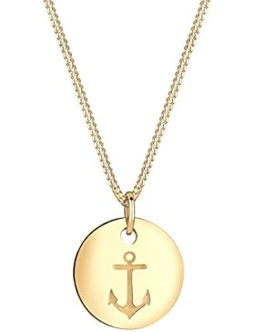 Elli Damen Kette mit Anhänger 925 Sterling Silber