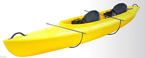 figofix Canoa, Kayak, Supporto di montaggio a soffitto, fissaggio, Acqua, massiccio