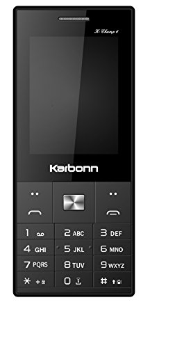 Karbonn K-Champ 6 (Black-Red) RS.1020 (36.00% Off) - Amazon