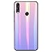 Produktbild Fantasyqi Handyhülle Kompatibel mit Xiaomi Mi Mix 2S Hülle Bumper Silikon Aurora Gradient Design Ultradünn Regenbogenabdeckung Soft TPU Rahmen Stoßfest Case 3D Kratzfest