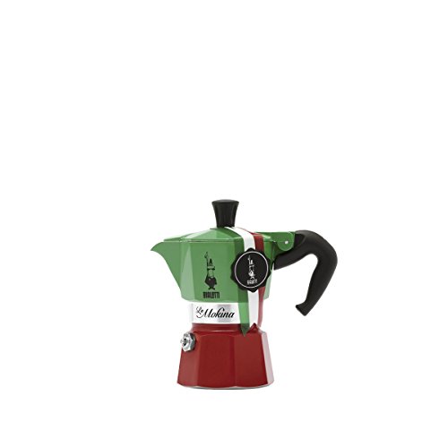 Kaffeekanne die Mokina Bialetti 1/2 TZ Italienische Flagge – 0396 Kaffeekanne die Mokina Bialetti 1/2 TZ Italienische Flagge – 0396 Bilder