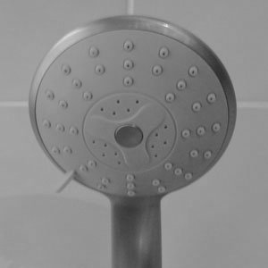 DeLanwa Optik Brausekopf Handbrause 54 Düsen 3 Funktionen mit Wandhalter aus massiv Edelstahl, 605044.0 - 4