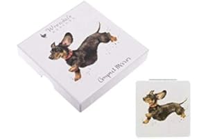 WRENDALE DESIGNS Wrendale Wzory Kompaktowe Lustro To Piątkowe Uczucie Psa Dashund