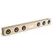 Produktbild huiayng Bluetooth Lautsprecher Bar Echo Wand Wireless Bluetooth Uhr Lautsprecher Tv Long Bar Audio Hdmi Fernbedienung Gelbes Holz (Englische Version)