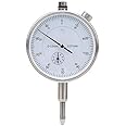 Mass Pro 1Pc Dial Indicator Gauge 0-10mm/0.01mm High Accuracy Concentrically Measurement Tool Dial Indicator