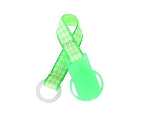 ESSKA Click Pacifier Holder (Green Triangle)