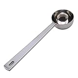 cuchara dosificadora cafe Tamaño: longitud 14.5cm, ancho de cabeza de cuchara 3.78cm,
