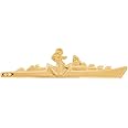 TRIPIN Classic TIE PIN Navy Ship Shape for Men and Boys in A Gift Box TSHOTIEPIN1289