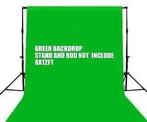 SHOPEE Branded 8 x12 FT Green LEKERA Backdrop Photo Light Studio Photography Background - Camera Accessory