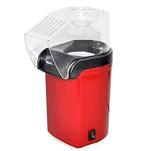 1200W Popcorn Popper Popcorn Maker Electric Popcorn No Needed for Home FA ly Kids (Red0) -Layfoo