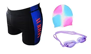 Aurion Sport Mens's Swim Wear Swimming Set Combo