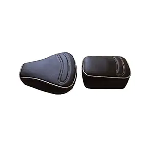 BikenWear Bike Seat Cover for Royal Enfield Classic 350cc and 500cc