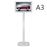 voilamart A3 Poster Display Ständer, Hoch & Quer gerahmt...