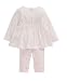Mamas and Papas Baby-Girls 2 Piece Peplum Clothing Set, Pink, 6-9 Months