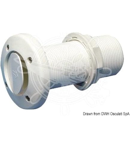 Passe-coque Plastique Nuova Rade - Modèle 24 Mm, Pour Coque De Bateau, étanchéité Hélice