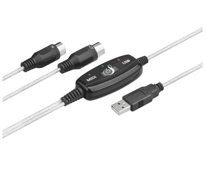 USB zu Midi Converter Kabel