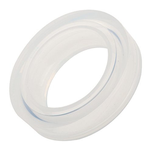 Silikon Ringe Ring Gießform DIY Schmuck Basteln Machen Juwelier Bedarf MACHEN – Klar, Inner Diameter:Approx.62mm - 5