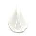Produktbild Universal KFZ Antenne Shark Fin Radio Signal für Auto SUV Truck Van Dach Schwanz Antenne Modified, Weiß, 17.1 * 7.5 * 6cm