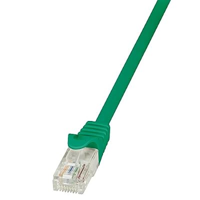 LogiLink CP1025U Câble réseau Cat5e UTP AWG26 0,50 m Vert