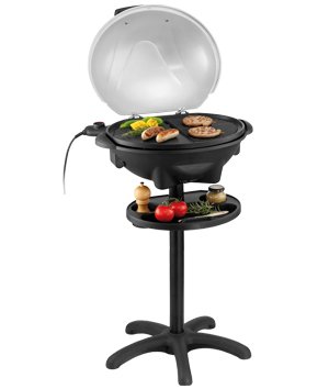 spécifications Trisa Electronics BBQ Party Grill, Noir, 50 x 31 x 48 cm