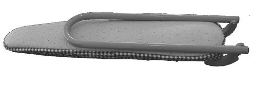 Mabi 921 Ärmelbrett FREE II inkl. extra KETTLER-Alu-Auflage – Dampfdurchlässiges Ärmelbrett freitragend – klappbar – standfest – Mit Baumwollauflage und zusätzlicher 2-fach beschichtete Alu-Bügelauflage - 3