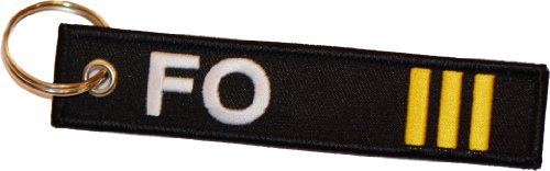 Preisvergleich Produktbild Schlüsselanhänger"FO" First Officer, inkl. Schlüsselring