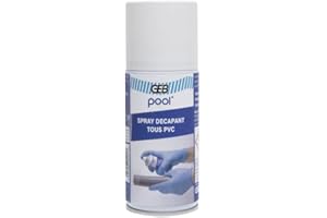 GEB Pool Décapant universel pour le nettoyage des raccords en PVC rigide et souple avant collage. Aérosol 125ml