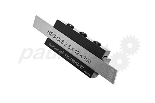 PAULIMOT Abstechstahl-Halter + HSS-Messer Schaft 10 mm