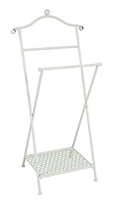 Haku 81316 Valet en Métal Blanc 35 x 46 x 98 cm