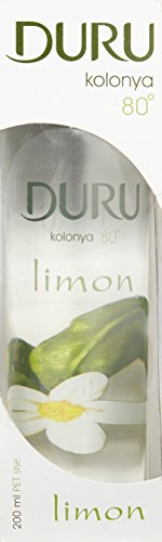 Duru Kolonya Zitrone 200 ml, Türkisches Duftwasser, Eau de Kolonya - 2