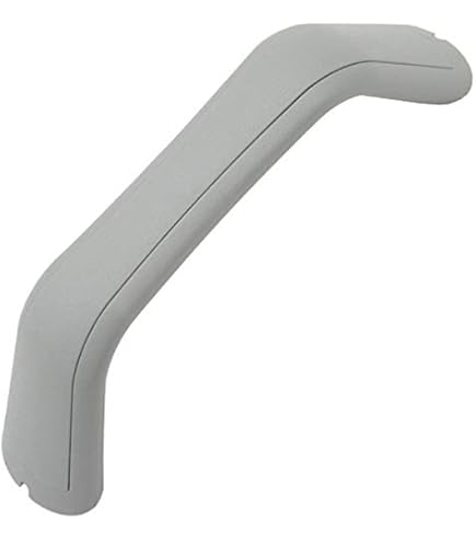 Manopola Per Porta In Plastica Anodizzata Argento – Diametro 34,5 Mm, Per Bagno, Camper, Roulotte, Barca, Con Vite Di Montaggio