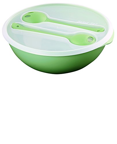 Preisvergleich Produktbild Salad Set / Früchte Box / Spülmaschinen geeignet, Gefrierschrank geeignet, Recyclbar / 3.5L (green)