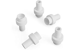 3DREAMS Lot de 5 coupleurs en téflon PTFE pour Ultimaker 2 Pièce de rechange Convient également pour Ultimaker 2+ et Ultimaker 2+ Extended UM2+ Um2 Pièce de rechange pour imprimante 3D Ultimaker 2+