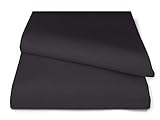 Lieferumfang: 1 Stück - Betttuch in anthrazit