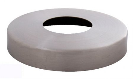Abdeckrosette 85 / 42,8 mm - Höhe ca. 13 mm - V2A Edelstahl (S012047)