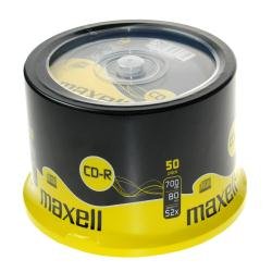 Maxell CD-R Recordable 700MB 80min 52x bedruckbar 50er Pack Spindel
