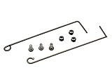 Kit ressorts de porte pour lave-linge chargement par le haut –  – Whirlpool Ignis Bauknecht – Réf.: 481209498005