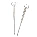 Lixada 2pcs Titanium Alloy Earpick Ear Cleaner Curette Earwax Remover