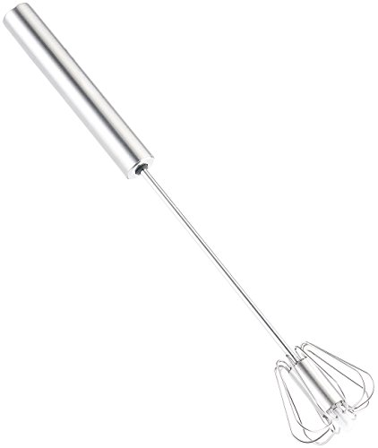 PEARL Multi-Quirl mit Drehautomatik, Edelstahl, 25cm