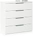 Produktbild Demeyere 250533 Kommode, Spanplatte, weiß, 80 x 35,3 x 85 cm