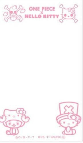 One piece x Hello Kitty Print Guard SENSAI smartphone chopper & Kitty (Japan import / The package and the manual are written in Japanese)