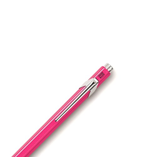 CARAN d’ACHE – Kugelschreiber 849 aus Metall – Fluo Rosa - 2