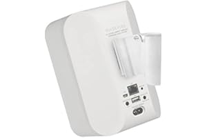 Cavus CMBPFW-Single Support Mural pour Haut-Parleur Bluesound Pulse Flex Blanc