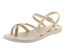 ipanema sandalen schwarz Sohle: Synthetik Ipanema reduziert - Fashion Sandal VII 82682 beige Gold, Größe:40 EU