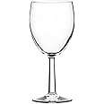 Utopia Tableware Saxon Toughened Tri Lined Wine Glasses 340ml CE Lined at 125/175/250ml - Set of 12 - LCE