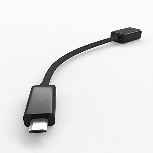 esorio® USB auf Micro USB Adapter Kabel Verlängerung in schwarz - 4